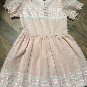 Vintage Picuky Charming Pink Kids Dress size 4-5